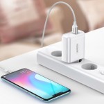 Огляд Зарядний пристрій Ugreen CD170 36W USB + Type-C Charger (White) (60468): характеристики, відгуки, ціни.