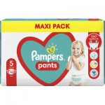 Огляд Підгузок Pampers трусики Pants Розмір 5 (12-17 кг) 42 шт. (8006540068960): характеристики, відгуки, ціни.