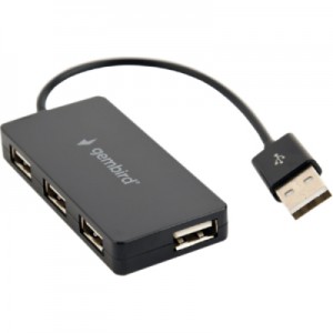 Огляд Концентратор Gembird USB 2.0 х 4 (UHB-U2P4-04): характеристики, відгуки, ціни.