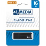 Огляд USB флеш накопичувач Verbatim 16GB MyMedia Black USB 2.0 (69261): характеристики, відгуки, ціни.