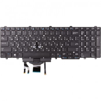 Клавіатура ноутбука Dell Latitude E5550/E5570 черн (KB312955)