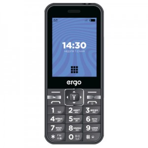 Мобільний телефон Ergo E281 Black