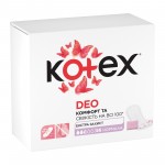 Огляд Щоденні прокладки Kotex Normal Plus Deo 56 шт. (5029053548265): характеристики, відгуки, ціни.
