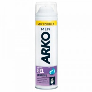 Огляд Гель для гоління ARKO Sensitive 200 мл (8690506390921): характеристики, відгуки, ціни.