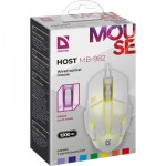 Огляд Мишка Defender Host MB-982 USB White (52983): характеристики, відгуки, ціни.