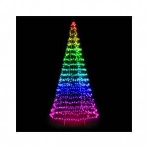 Огляд Гірлянда Twinkly Smart LED Light Tree RGBW 450, Gen II, IP44, 3м (TWP500SPP-BEU): характеристики, відгуки, ціни.