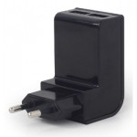 Огляд Зарядний пристрій EnerGenie USB 2.1A (EG-U2C2A-03-BK): характеристики, відгуки, ціни.