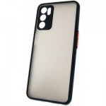 Огляд Чохол до мобільного телефона Dengos Matte OPPO A16 (black) (DG-TPU-MATT-103): характеристики, відгуки, ціни.