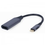 Огляд Перехідник USB-C to HDMI, 4К 60Hz Cablexpert (A-USB3C-HDMI-01): характеристики, відгуки, ціни.