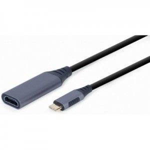 Огляд Перехідник USB-C to HDMI, 4К 60Hz Cablexpert (A-USB3C-HDMI-01): характеристики, відгуки, ціни.