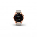 Огляд Смарт-годинник Garmin fenix 7S Sol, Rose Gold w/Light Sand Band, GPS (010-02539-11): характеристики, відгуки, ціни.