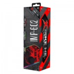 Огляд Килимок для мишки Xtrike MP-602 RGB lighting Black/Red (MP-602): характеристики, відгуки, ціни.