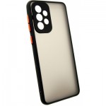 Огляд Чохол до мобільного телефона Dengos Matte Samsung Galaxy A33 (black) (DG-TPU-MATT-98): характеристики, відгуки, ціни.