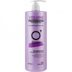 Кондиціонер для волосся O'Shy Volume Зволоження та об'єм 1000 мл (4820195508718)