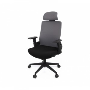 Офісне крісло Аклас Наос TILT Сірий (Сірий/Сірий) (10055395)