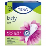 Огляд Урологічні прокладки Tena Lady Slim Ultra Mini 48 шт. (7322541360577): характеристики, відгуки, ціни.