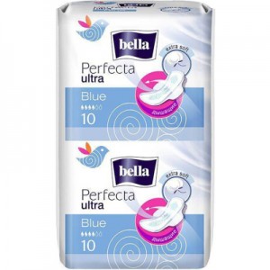 Огляд Гігієнічні прокладки Bella Perfecta Blue Soft Ultra 20 шт. (5900516305888): характеристики, відгуки, ціни.