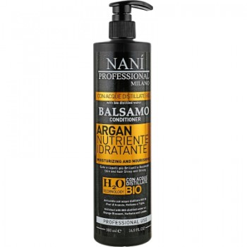Кондиціонер для волосся Nani Professional Milano Argan для сухого й пошкодженого волосся 500 мл (8034055537657)