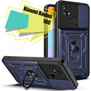 Чохол до мобільного телефона BeCover Military Xiaomi Redmi 10C Blue (707426)