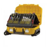 Огляд Ящик для інструментів Stanley FatMax, 540 х400 х 435 мм, армований скловолокном, з колесам (FMST1-72383): характеристики, відгуки, ціни.