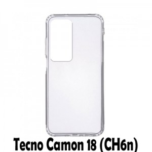 Чохол до мобільного телефона BeCover Tecno Camon 18 (CH6n) Transparancy (707629)