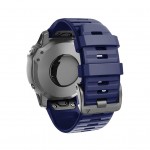 Огляд Ремінець для смарт-годинника Armorstandart Silicone 22mm для Garmin Fenix 5/6 Dark Blue (ARM60807): характеристики, відгуки, ціни.