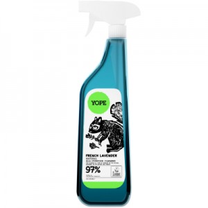 Огляд Спрей для чищення ванн Yope French Lavender Natural All-Purpose Cleaner 750 мл (5905279370142): характеристики, відгуки, ціни.
