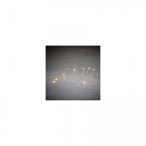 Огляд Гірлянда Luca Lighting Струна срібна 13 м білий теплий (8718861853209): характеристики, відгуки, ціни.