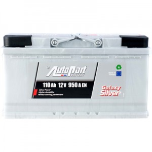 Автомобільний акумулятор AutoPart 110 Ah/12V Galaxy Silver (ARL110-GA0)