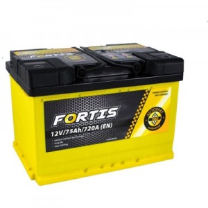Огляд Автомобільний акумулятор FORTIS 75 Ah/12V низький Euro (FRT75-00L): характеристики, відгуки, ціни.