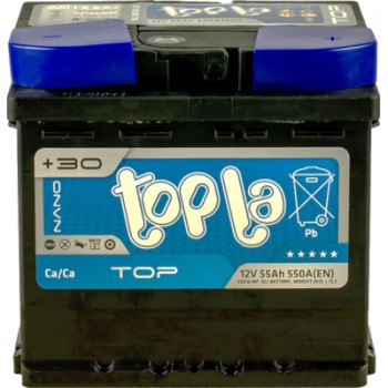 Автомобільний акумулятор Topla 55 Ah/12V TOP Euro (118 655)