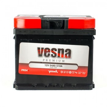 Автомобільний акумулятор Vesna 54 Ah/12V Premium Euro (415 254)