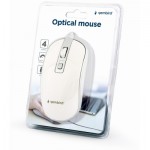 Огляд Мишка Gembird MUS-4B-06-WS USB White/Grey (MUS-4B-06-WS): характеристики, відгуки, ціни.