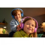 Огляд Навушники Philips Kids TAK4206 On-ear Colored light panels Wireless Blue (TAK4206BL/00): характеристики, відгуки, ціни.