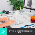 Огляд Клавіатура Logitech K380 for MAC Multi-Device Bluetooth UA Off-White (920-010407): характеристики, відгуки, ціни.