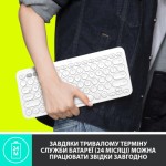 Огляд Клавіатура Logitech K380 for MAC Multi-Device Bluetooth UA Off-White (920-010407): характеристики, відгуки, ціни.