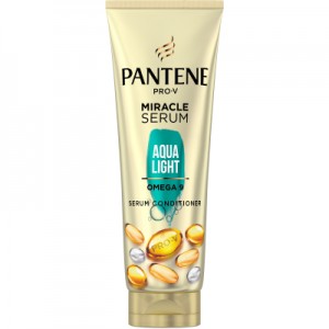 Огляд Кондиціонер для волосся Pantene Pro-V Miracle Serum Aqua Light 200 мл (8001090373533): характеристики, відгуки, ціни.