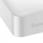 Огляд Батарея універсальна Baseus Bipow 20000mAh, 15W, USB-C/3A, 2*USB-A/3A(max.), +cable, white (PPBD050102): характеристики, відгуки, ціни.