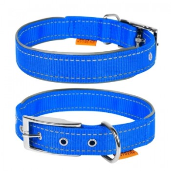 Нашийник для тварин Collar Dog Extremе 40 мм 60-72 см (блакитний) (64542)