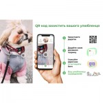 Огляд Нашийник для тварин WAUDOG Waterproof з QR паспортом M Ш 20 мм Д 24-40 см(чорний) (27931): характеристики, відгуки, ціни.