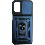 Огляд Чохол до мобільного телефона BeCover Military Motorola Moto G22 Blue (708187): характеристики, відгуки, ціни.