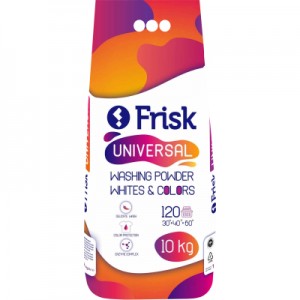 Огляд Пральний порошок Frisk Universal 10 кг (4820197120963): характеристики, відгуки, ціни.