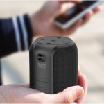 Огляд Акустична система 2E SoundXPod TWS MP3 Wireless Waterproof Black (2E-BSSXPWBK): характеристики, відгуки, ціни.