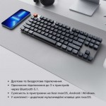 Огляд Клавіатура Keychron K1SE 87 Key Gateron Blue RGB Wireless UA Black (K1SEH2_KEYCHRON): характеристики, відгуки, ціни.