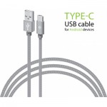 Огляд Дата кабель USB 2.0 AM to Type-C 1.0m CBGNYT1 grey Intaleo (1283126489136): характеристики, відгуки, ціни.