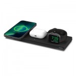 Огляд Зарядний пристрій Belkin 3in1 MagSafe, black (WIZ016VFBK): характеристики, відгуки, ціни.