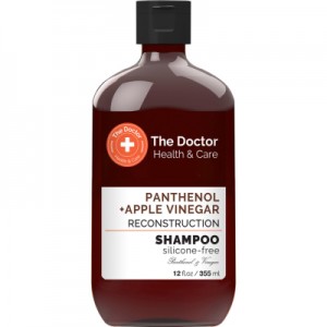Огляд Шампунь The Doctor Health & Care Panthenol + Apple Vinegar Reconstruction 355 мл (8588006041781): характеристики, відгуки, ціни.