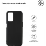 Огляд Чохол до мобільного телефона Armorstandart Matte Slim Fit OPPO A76 4G Black (ARM64616): характеристики, відгуки, ціни.