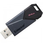 Огляд USB флеш накопичувач Kingston 64GB DataTraveler Exodia Onyx USB 3.2 Gen 1 Black (DTXON/64GB): характеристики, відгуки, ціни.