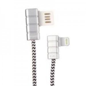 Дата кабель USB 2.0 AM to Lightning 1.0m Gallop Silver 2.4A iKAKU (YT-iK/GA-LS)